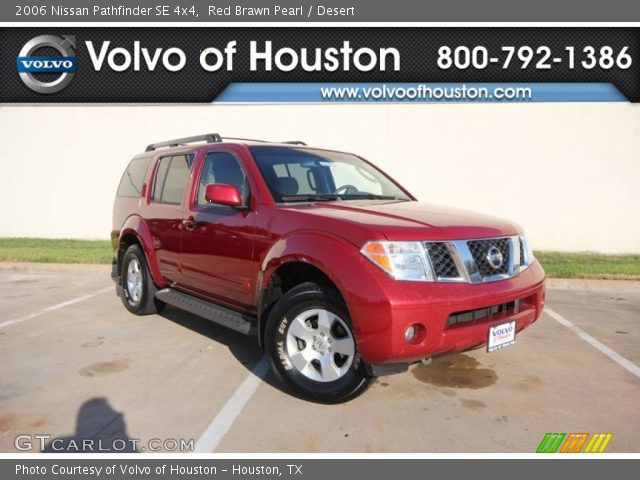 2006 Nissan Pathfinder SE 4x4 in Red Brawn Pearl