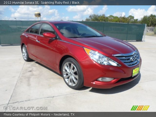 2012 Hyundai Sonata SE in Sparkling Ruby Red