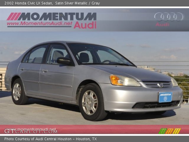 2002 Silver honda civic lx