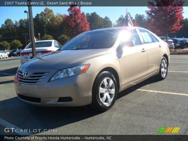 2007 Toyota Camry LE in Desert Sand Mica