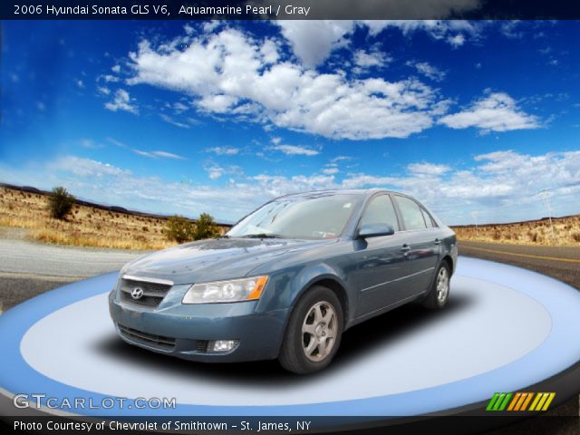 2006 Hyundai Sonata GLS V6 in Aquamarine Pearl