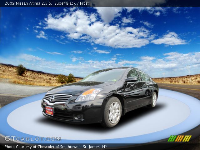 2009 Nissan Altima 2.5 S in Super Black