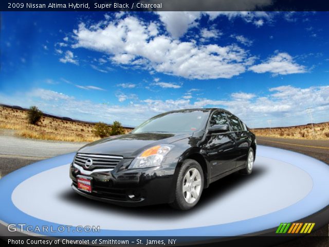 2009 Nissan Altima Hybrid in Super Black