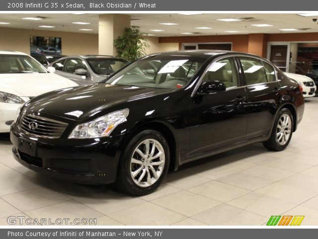 2008 Infiniti G 35 x Sedan in Black Obsidian