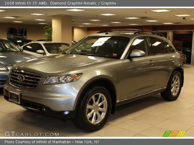 2008 Infiniti FX 35 AWD in Diamond Graphite Metallic