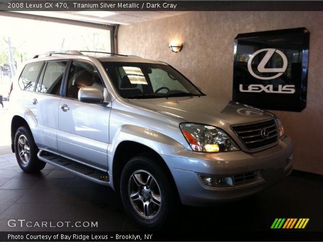 2008 Lexus GX 470 in Titanium Silver Metallic