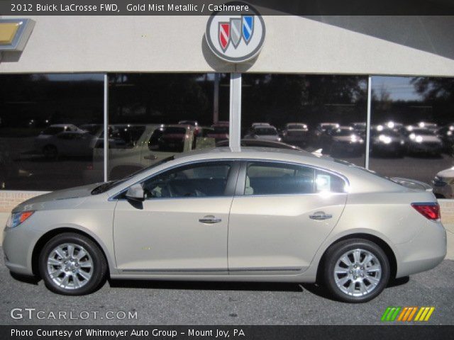 2012 Buick LaCrosse FWD in Gold Mist Metallic