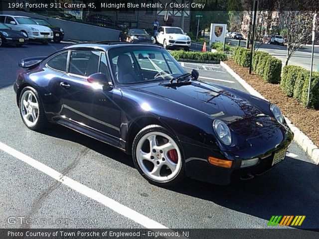 1996 Porsche 911 Carrera 4S in Midnight Blue Metallic