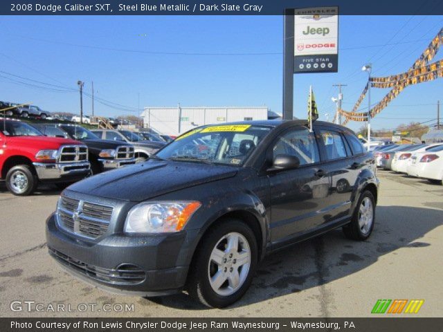 2008 Dodge Caliber SXT in Steel Blue Metallic