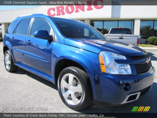 2008 Chevrolet Equinox Sport in Navy Blue Metallic