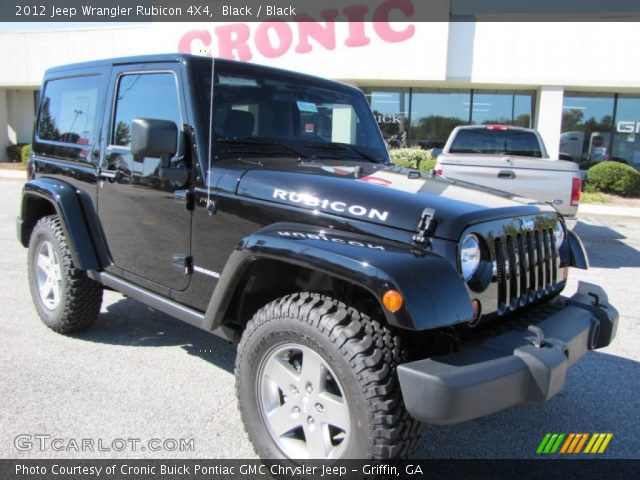 2012 Jeep Wrangler Rubicon 4X4 in Black