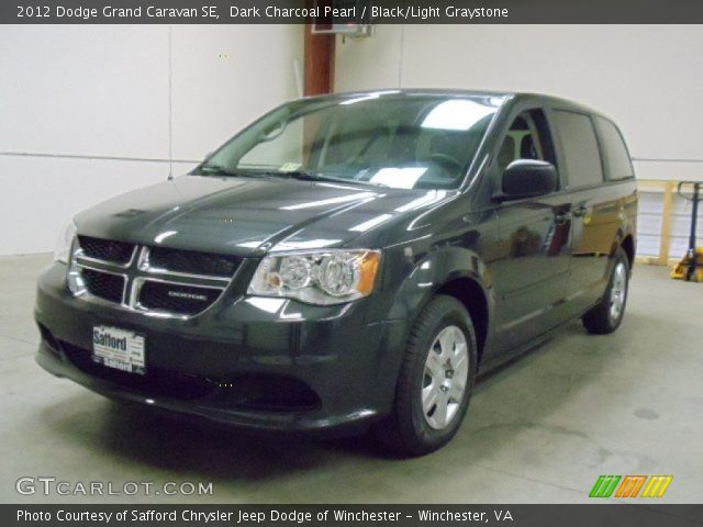 2012 Dodge Grand Caravan SE in Dark Charcoal Pearl