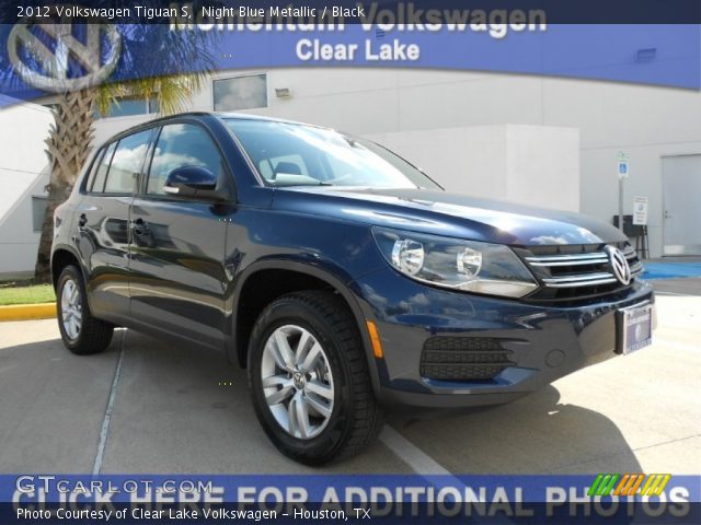 2012 Volkswagen Tiguan S in Night Blue Metallic