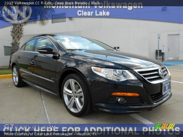 2012 Volkswagen CC R-Line in Deep Black Metallic