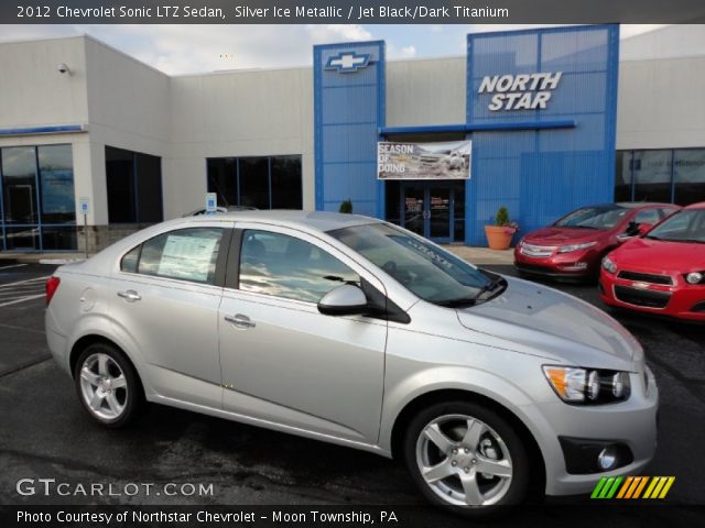 2012 Chevrolet Sonic LTZ Sedan in Silver Ice Metallic