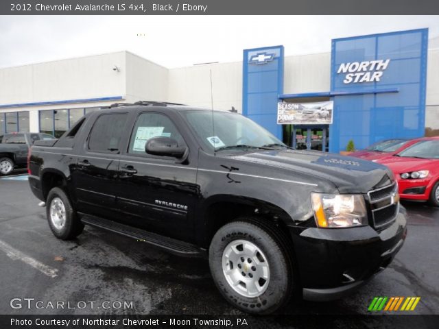 2012 Chevrolet Avalanche LS 4x4 in Black
