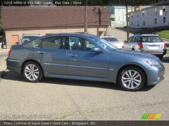 2008 Infiniti M 45x AWD Sedan in Blue Slate