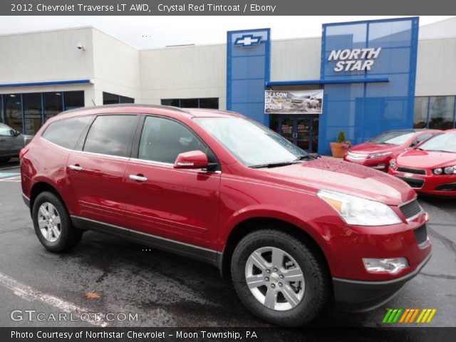 2012 Chevrolet Traverse LT AWD in Crystal Red Tintcoat