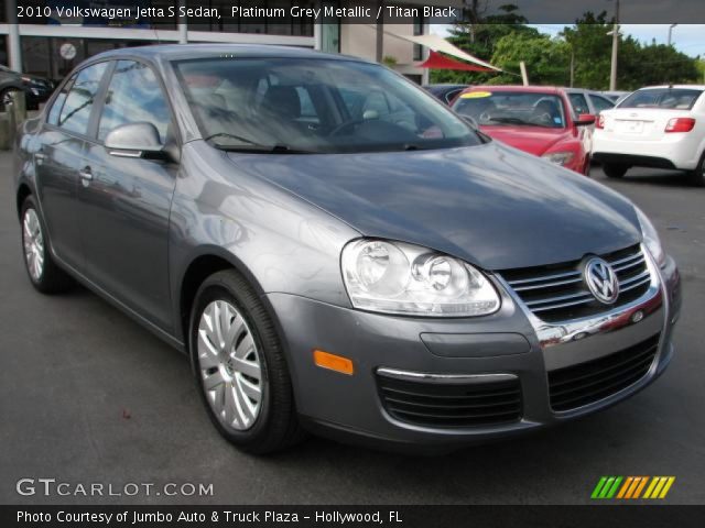 2010 Volkswagen Jetta S Sedan in Platinum Grey Metallic