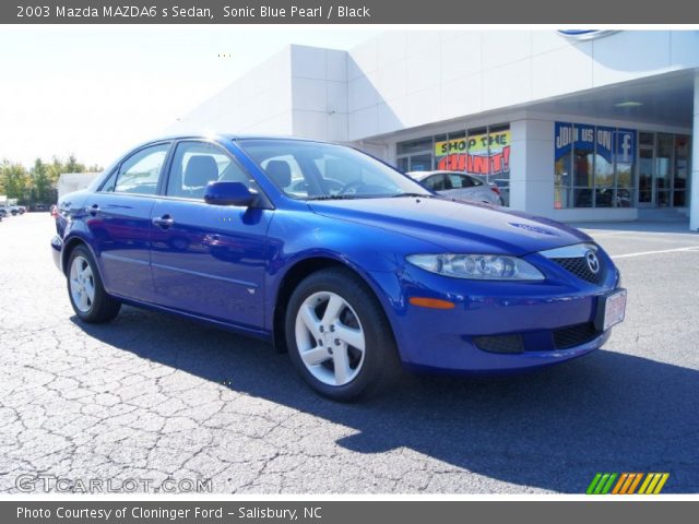2003 Mazda MAZDA6 s Sedan in Sonic Blue Pearl