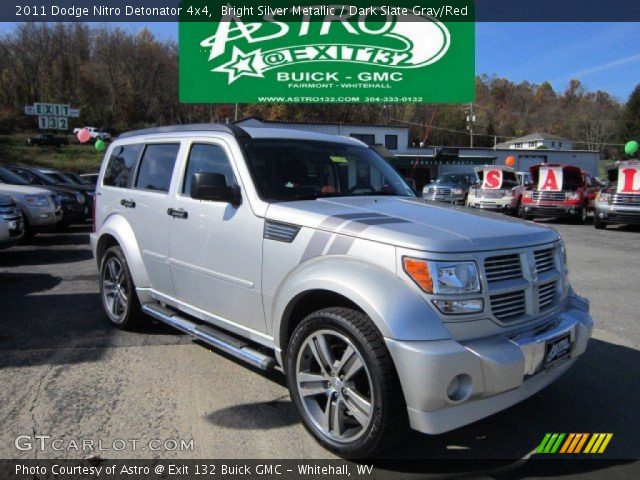 2011 Dodge Nitro Detonator 4x4 in Bright Silver Metallic