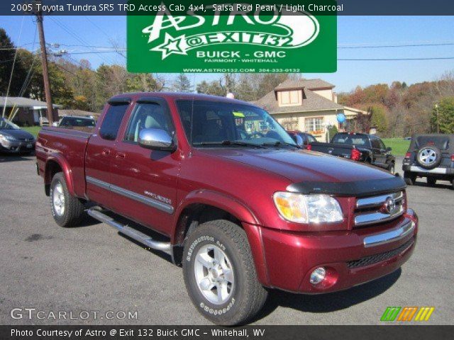 2005 Toyota Tundra SR5 TRD Access Cab 4x4 in Salsa Red Pearl