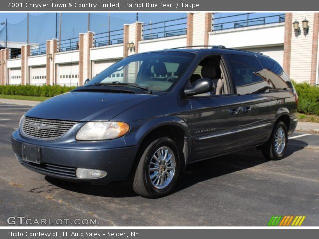 2001 Chrysler Town & Country Limited in Patriot Blue Pearl