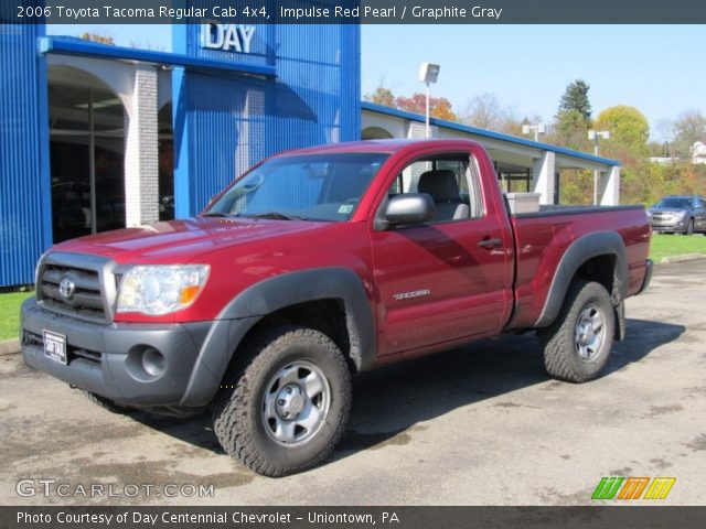 2006 Toyota Tacoma Regular Cab 4x4 in Impulse Red Pearl