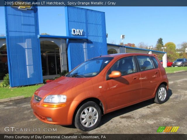 2005 Chevrolet Aveo LT Hatchback in Spicy Orange Metallic