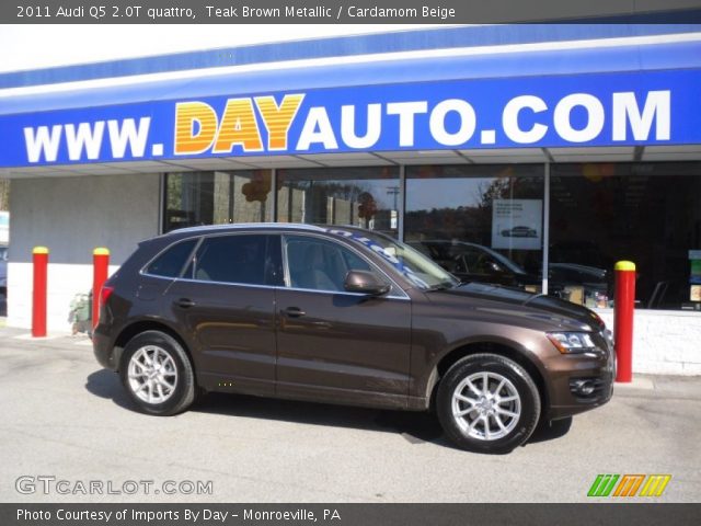 2011 Audi Q5 2.0T quattro in Teak Brown Metallic