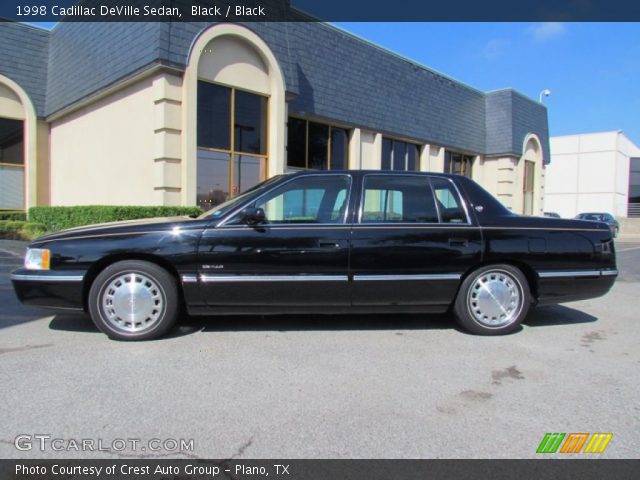1998 Cadillac DeVille Sedan in Black