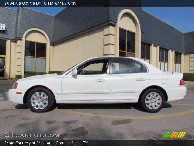 2004 Kia Optima LX in Clear White
