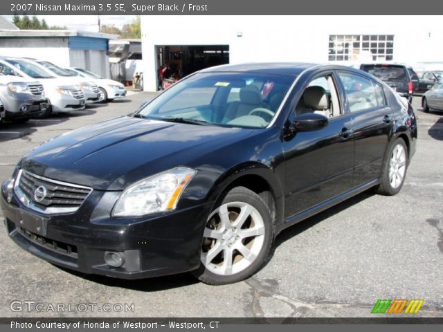2007 Black nissan maxima #5