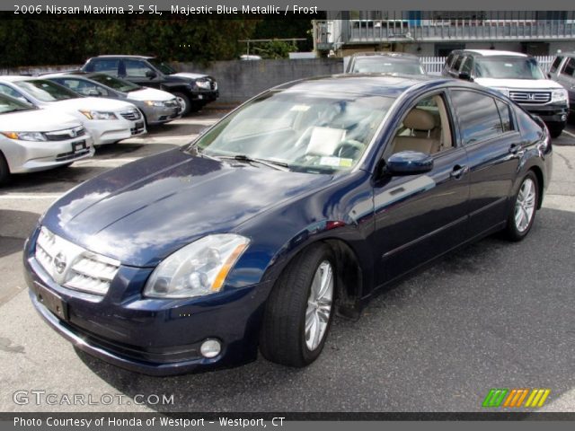 2006 Nissan Maxima 3.5 SL in Majestic Blue Metallic