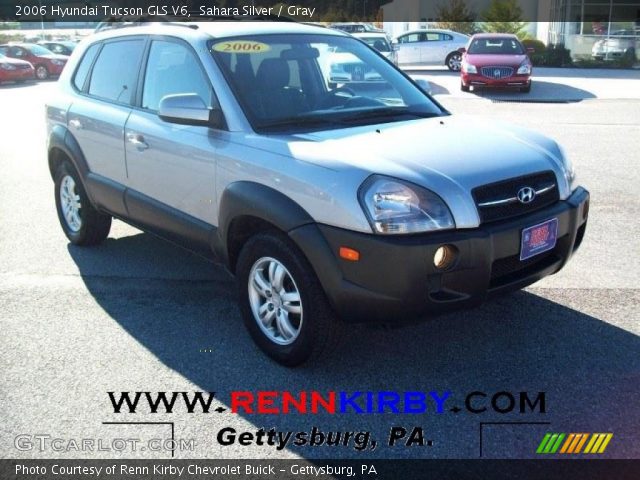 2006 Hyundai Tucson GLS V6 in Sahara Silver