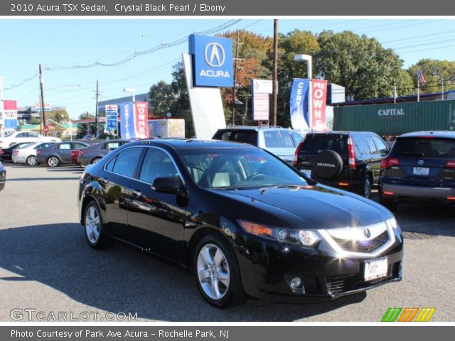 2010 Acura TSX Sedan in Crystal Black Pearl