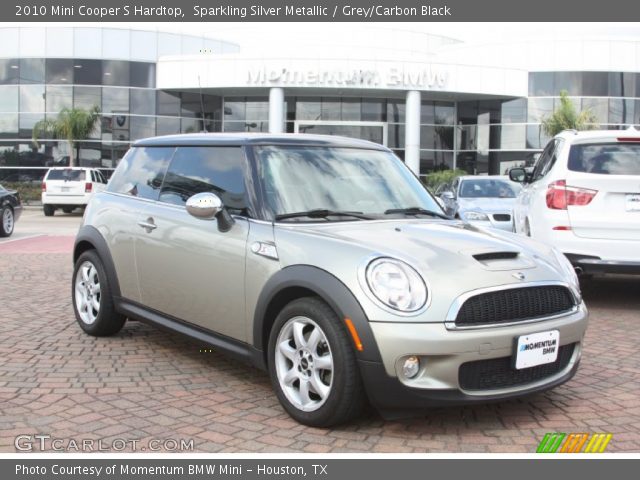 2010 Mini Cooper S Hardtop in Sparkling Silver Metallic