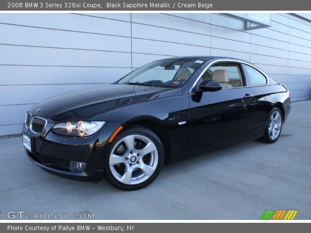 2008 BMW 3 Series 328xi Coupe in Black Sapphire Metallic