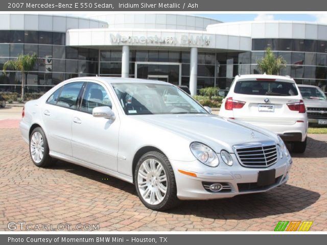 2007 Mercedes-Benz E 550 Sedan in Iridium Silver Metallic