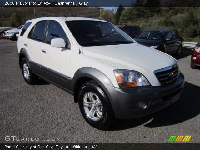 2008 Kia Sorento EX 4x4 in Clear White