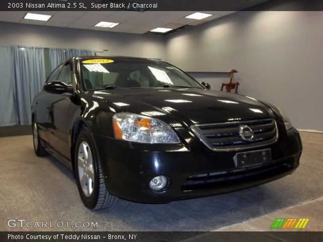2003 Nissan Altima 2.5 SL in Super Black
