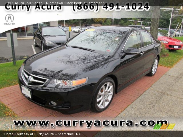 2007 Acura TSX Sedan in Nighthawk Black Pearl