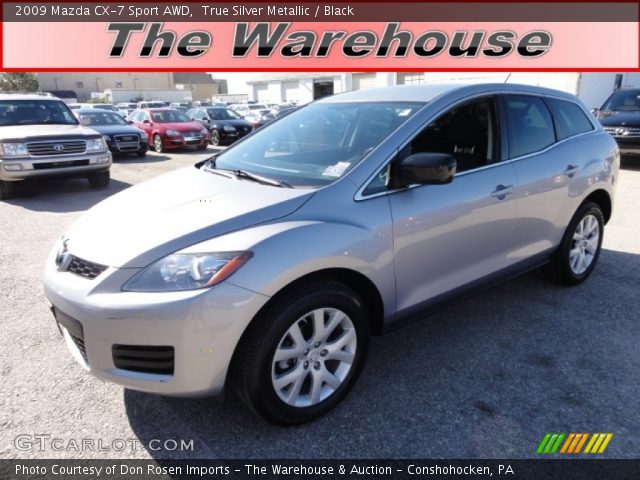 2009 Mazda CX-7 Sport AWD in True Silver Metallic