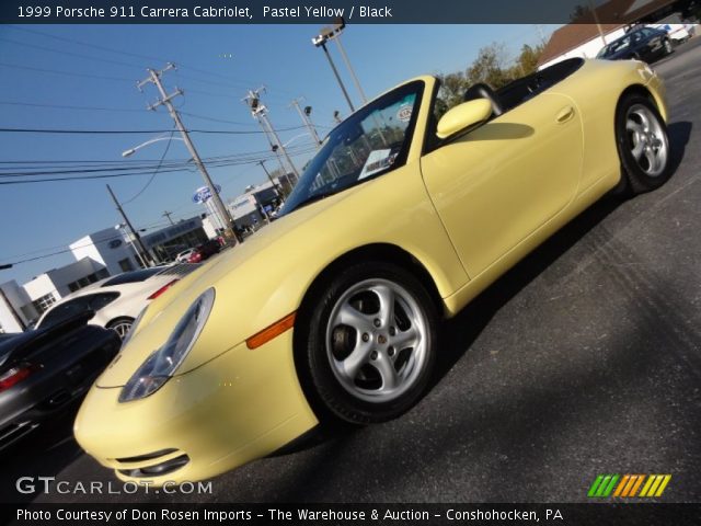 1999 Porsche 911 Carrera Cabriolet in Pastel Yellow