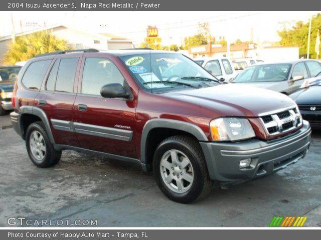 2004 Isuzu Ascender S in Napa Red Metallic