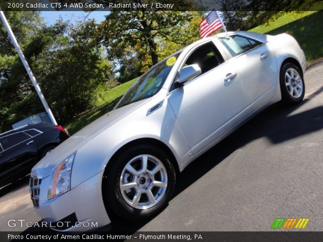 2009 Cadillac CTS 4 AWD Sedan in Radiant Silver