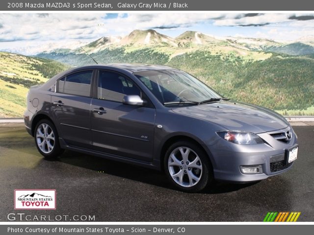 2008 Mazda MAZDA3 s Sport Sedan in Galaxy Gray Mica