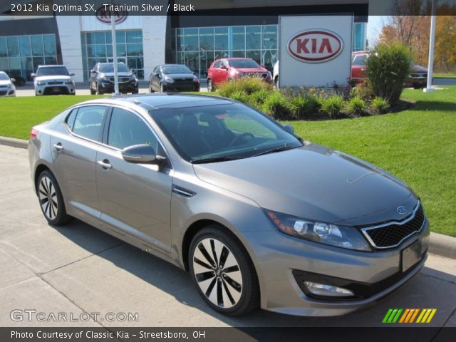 2012 Kia Optima SX in Titanium Silver