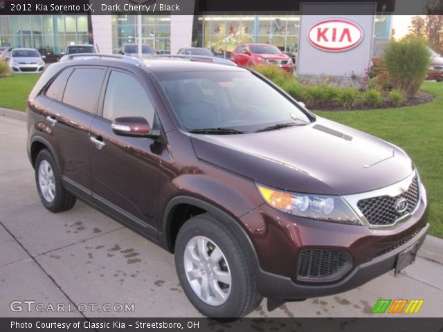 2012 Kia Sorento LX in Dark Cherry