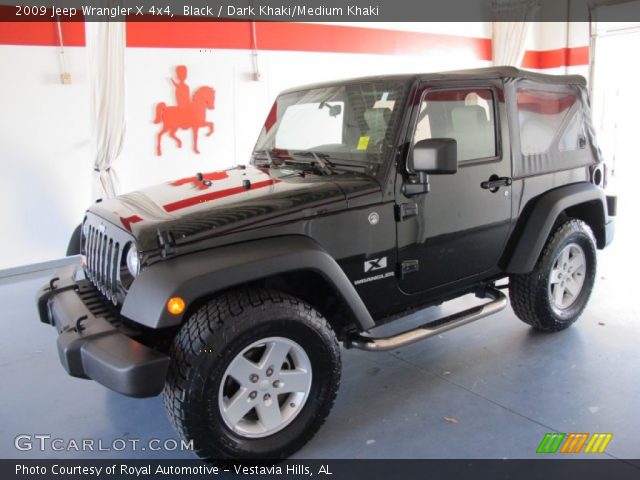 2009 Jeep Wrangler X 4x4 in Black